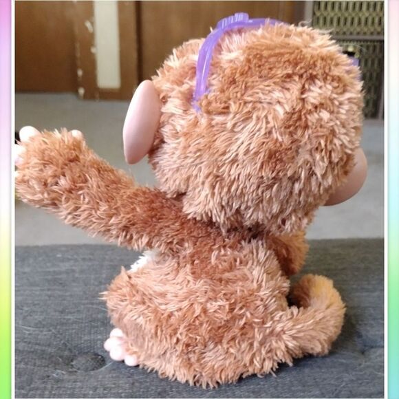 FurReal Friends Baby Cuddles My Giggly Monkey Pet Plush Interactive Toy - Picture 2 of 4